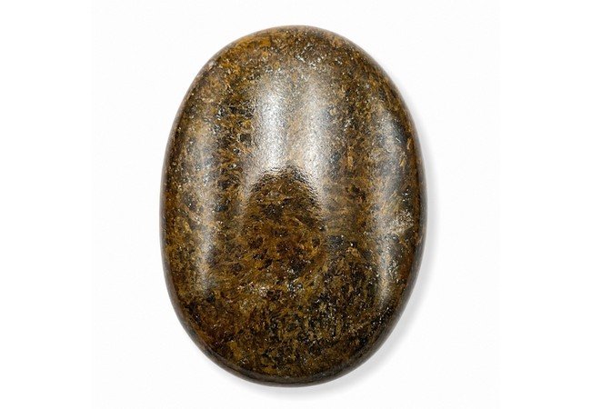 Bronzite Palm Stone