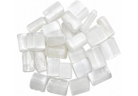 SELENITE ½ LB TUMBLED STONE
