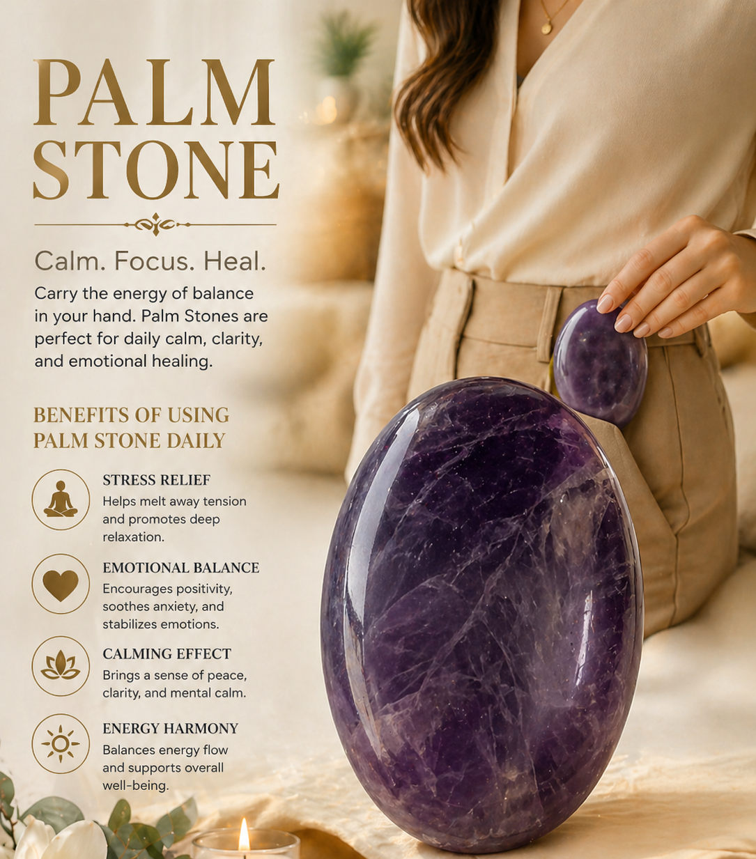 Amethyst Palm Stone - Image 5