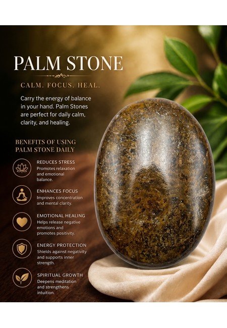 Bronzite Palm Stone - Image 5