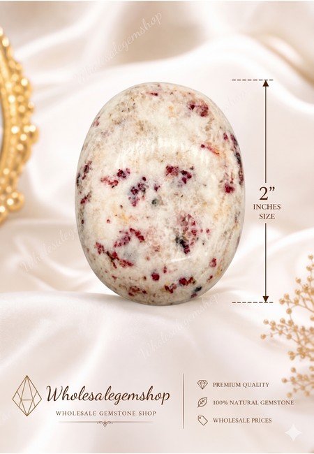 Cinnabarite Palm Stone - Image 5